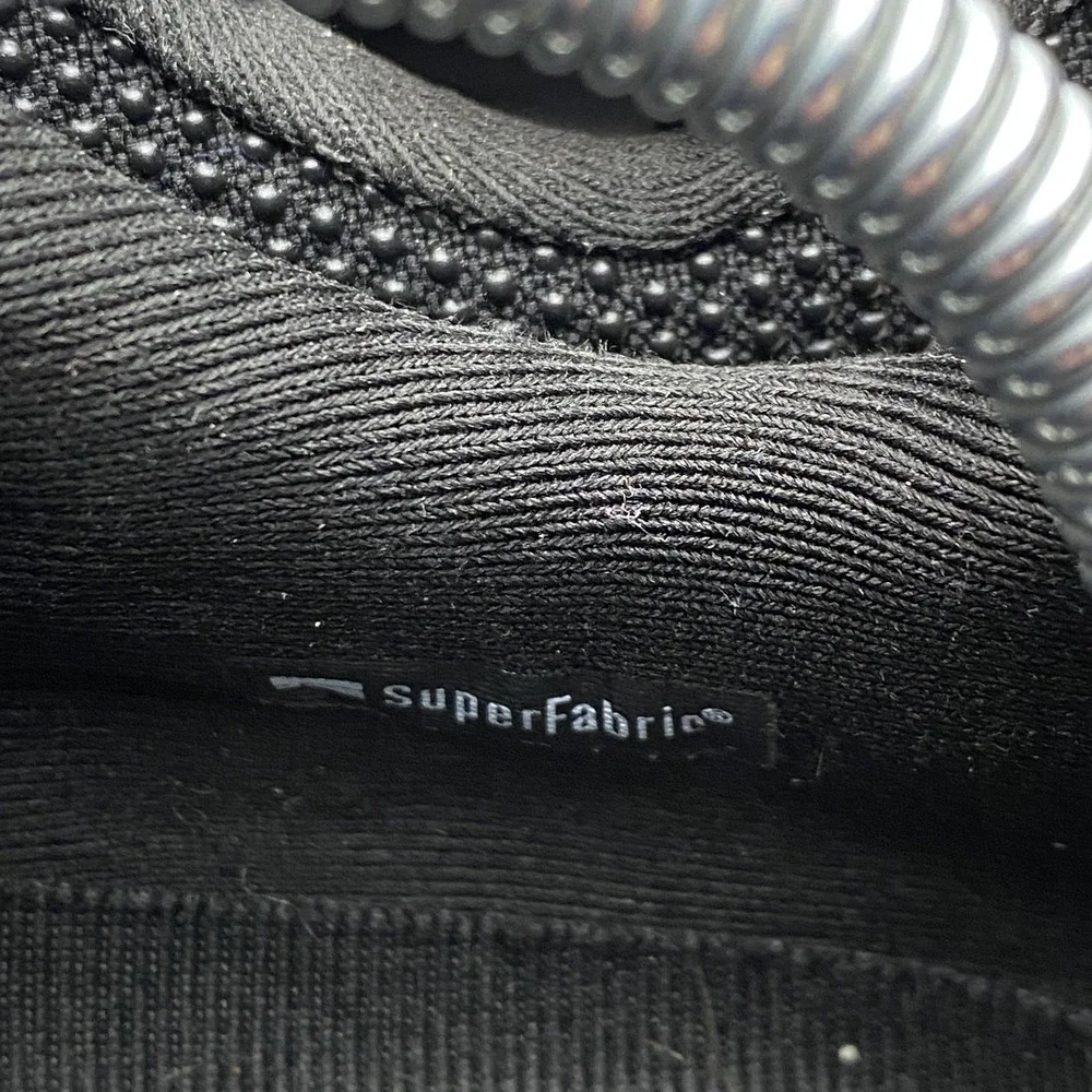 NOBULL Trainer Shoes Mens Size 9.5 Black SuperFabric Gum Sole Athletic Sneakers - Picture 7 of 12